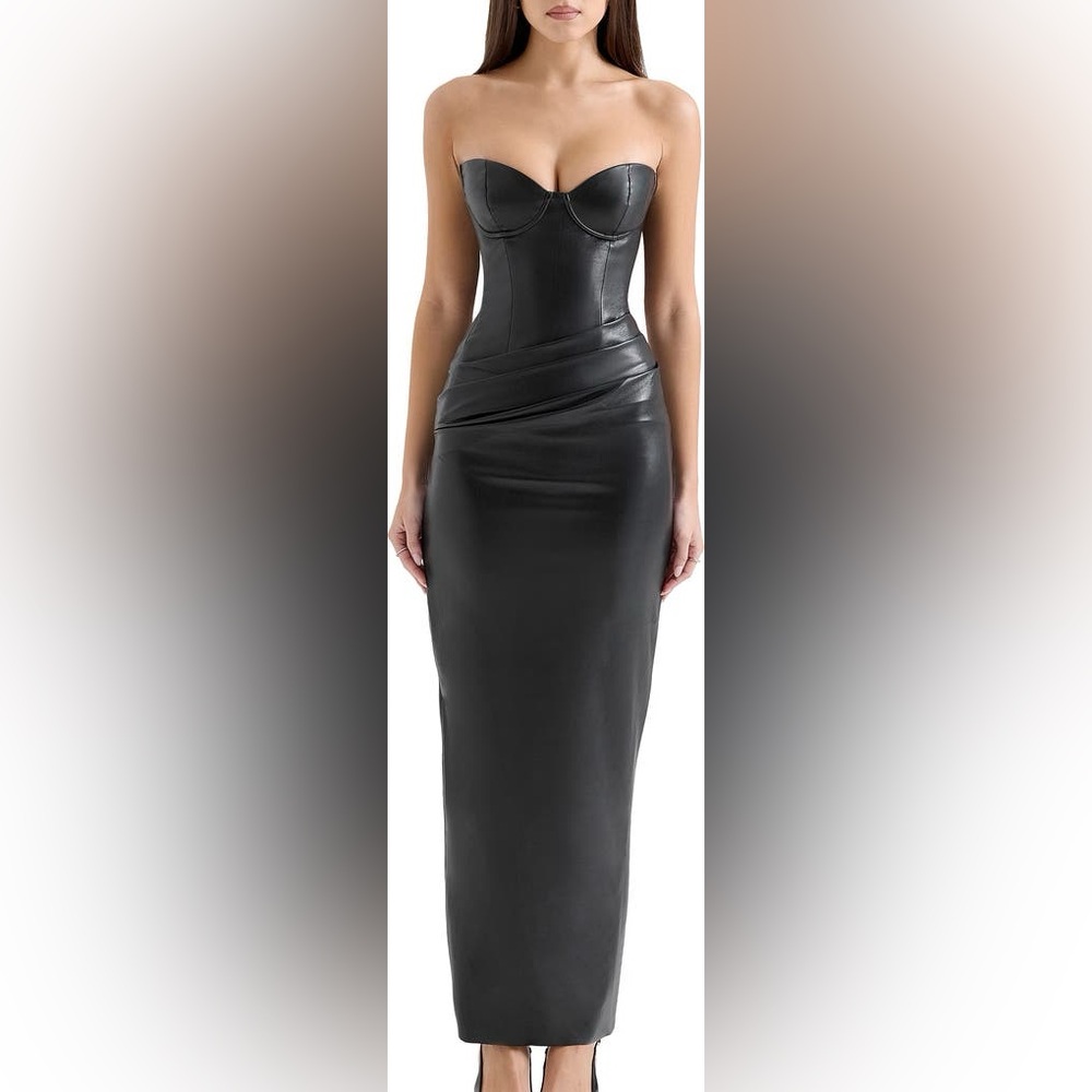 House of CB Black Midi Dress